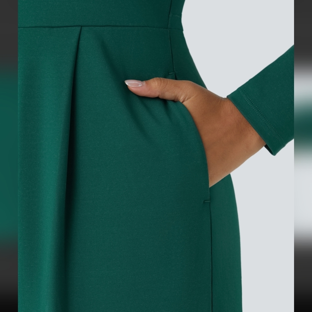 Halara Easy-Peezy Green Jumpsuit - Picture 4 of 10